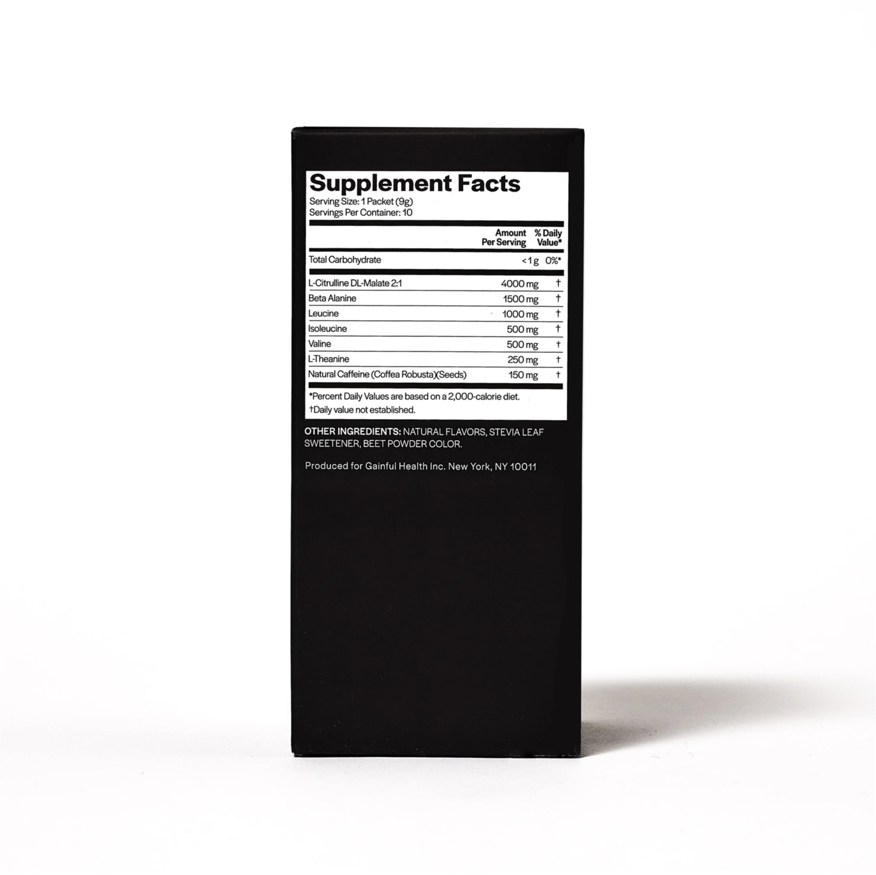 Caffeinated Pre-Workout - Strawberry Lemonade 10 Pack - Image 3